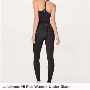 Size 6 Lululemon Herringbone wunderunder leggings